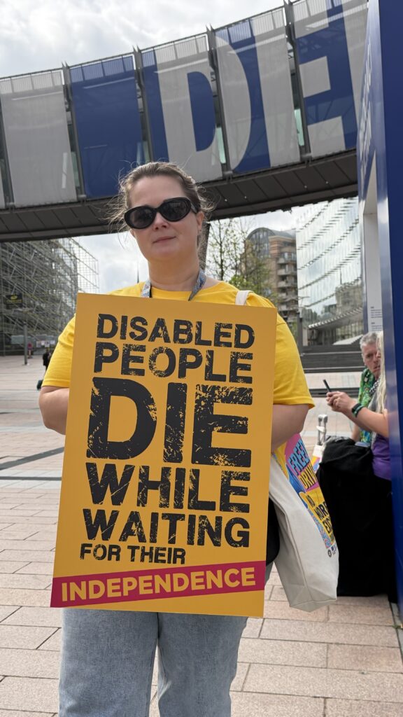 Disabled people Die while waiting for their independence.