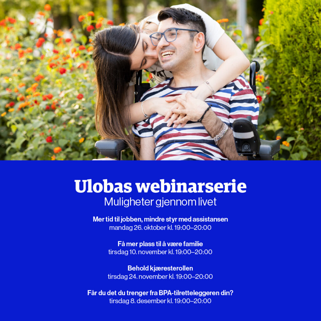 Visuell oversikt over de fire webinarene.